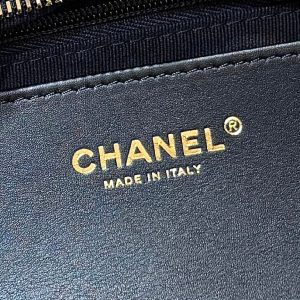 Chanel 2025 Bow Bag 38cm Black Velvet 346058