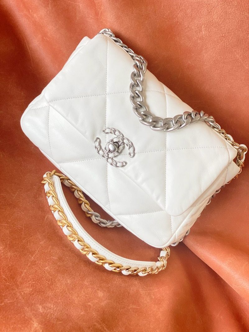 imgi_10_20220526_i1653537310_9070_2_jpg Chanel 2026 Flap Bag 26cm White Lambskin With Silver Hardware