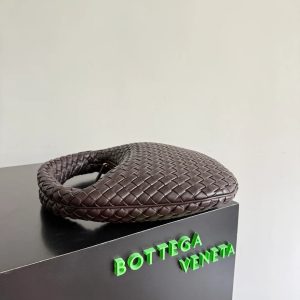 Bottega Veneta Shoulder Bag 35cm Brown Intrecciato Leather