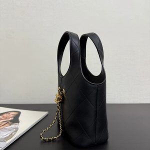 Chanel 2026 Small Tote Calfskin And Gold-tone Metal