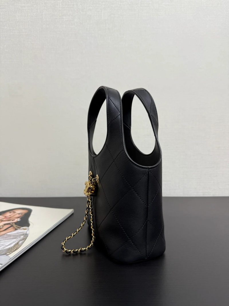 Chanel 2026 Small Tote Calfskin And Gold-tone Metal