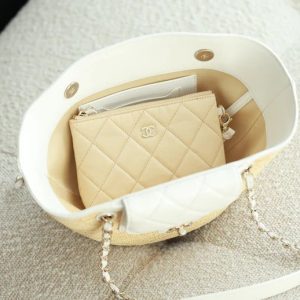 imgi_118_img_44ce8872_20260121_i1768929451803_1458_0_3_jpg Chanel 2026 Shopping Bag 40cm Beige White Straw Lambskin