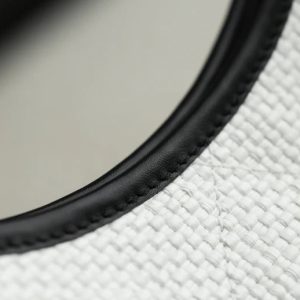 Chanel 2026 Maxi Hobo Bag 28cm White Straw Leather 351096