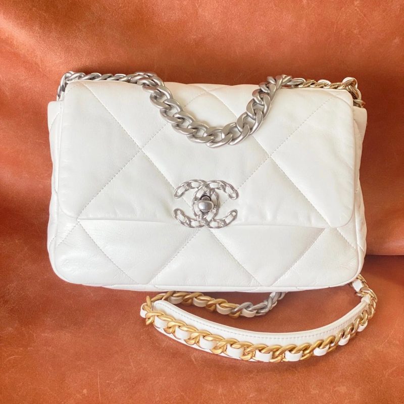imgi_3_20220526_i1653537310_5056_0_jpg Chanel 2026 Flap Bag 26cm White Lambskin With Silver Hardware