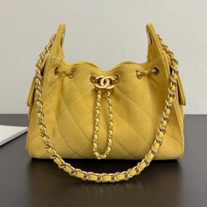 imgi_3_img_533a7dc2_20260107_i1767771246114_5764_0_0_jpg Chanel 2026 Hobo Bag 22cm Yellow Suede