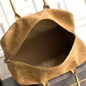 Chanel 2026 Boston Bag 41cm Beige Suede