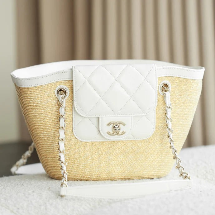 imgi_76_img_44ce8872_20260121_i1768929454976_8736_0_0_jpg Chanel 2026 Shopping Bag 40cm Beige White Straw Lambskin