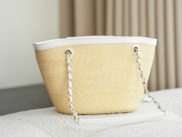 imgi_90_img_44ce8872_20260121_i1768929451702_8463_0_2_jpg Chanel 2026 Shopping Bag 40cm Beige White Straw Lambskin