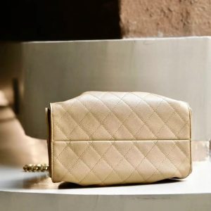 Chanel 2026 Hobo Bag 30cm Beige Calfskin