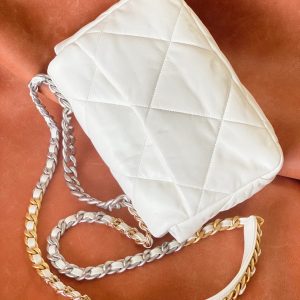 imgi_9_20220526_i1653537310_6962_6_jpg Chanel 2026 Flap Bag 26cm White Lambskin With Silver Hardware