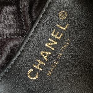 wsxc1710254727503_8 CC Mini 22 Bag 23cm Gold Woven Cowhide Bag