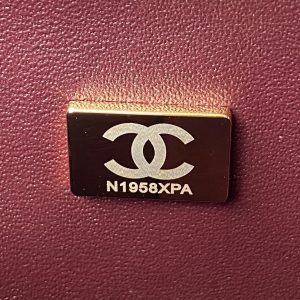 wsxc1710786197447_8 Medium Classic Flap Bag 23cm Black Lambskin Gold Hardware