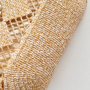 CC 2025 Beach Tote 52 Beige Raffia