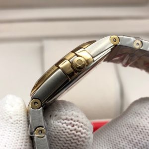 CONSTELLATION LADIES 27MM GOLD DIAMOND BEZEL