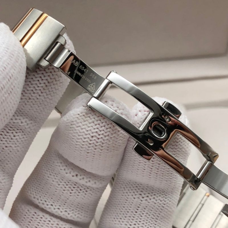 CONSTELLATION 27MM QUARTZ ROSE GOLD BEZEL MOTHER OF PEARL DIAL