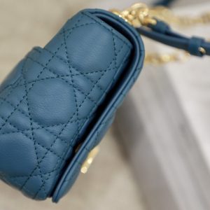 13265625807741010_6506777b-99ac-465d-9c92-f4804634e4d6 SMALL CARO BAG DEEP OCEAN BLUE SUPPLE CANNAGE CALFSKIN