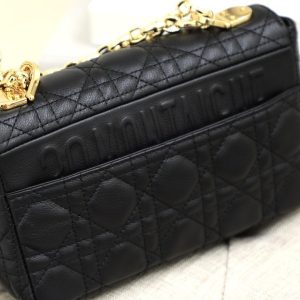13265625982751575_6c93dc33-9b4c-4c0c-ab99-4e54db0d6a77 SMALL CARO BAG BALCK SUPPLE CANNAGE CALFSKIN