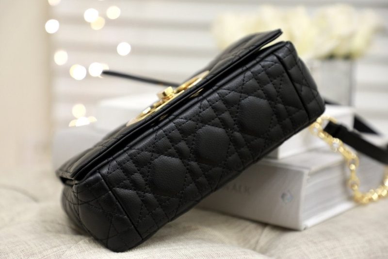 13265625984652108_ca2910c3-a052-4145-94a7-5dcf5d1217db SMALL CARO BAG BALCK SUPPLE CANNAGE CALFSKIN
