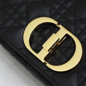 13265625985453428_5b29e978-962d-44a9-b41b-ef4c1f2f47b8 SMALL CARO BAG BALCK SUPPLE CANNAGE CALFSKIN