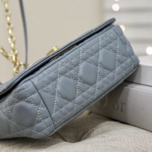 13265626132120483_f50abea4-2b8b-4c7b-bd78-2988d49e5651 SMALL CARO BAG GRAY SUPPLE CANNAGE CALFSKIN