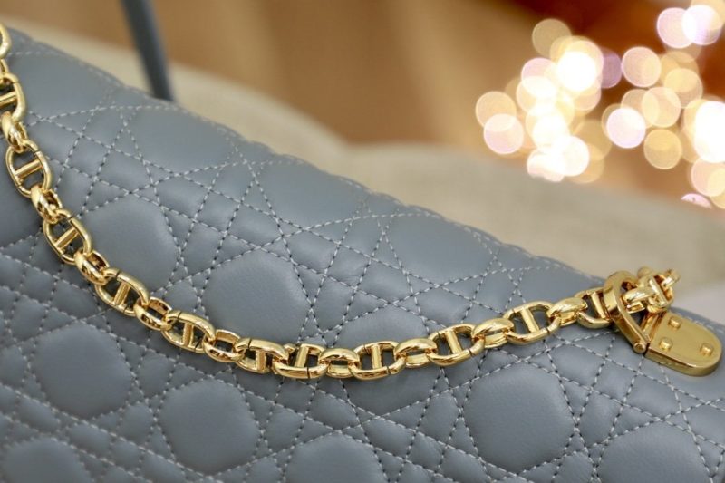 13265626275997018_424502fe-a6d2-4727-a2cc-5159432c456f LARGE CARO BAG 28 GRAY SUPPLE CANNAGE CALFSKIN