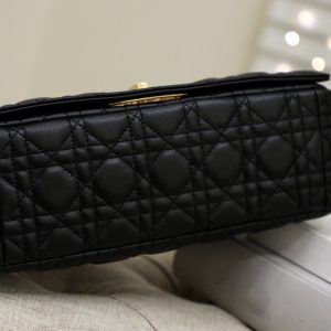 13265626552646344_f943bcf0-a23d-4686-b21b-cf78628fd29f LARGE CARO BAG 28 BLACK SUPPLE CANNAGE CALFSKIN