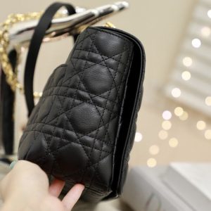 13265626555438923_02bac6d3-ce8f-4f48-88f2-fcd836ee13ee LARGE CARO BAG 28 BLACK SUPPLE CANNAGE CALFSKIN