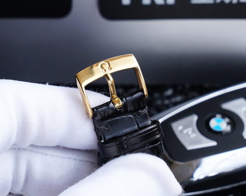 DEVILLE 40MM GOLD CASE CREAM DIAL