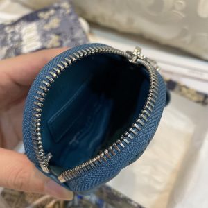 13266082079534596_6217dbcc-7924-410e-b028-b560768f99cf DETACHABLE CARO ROUND COIN PURSE DEEP OCEAN BLUE CANNAGE CALFSKIN