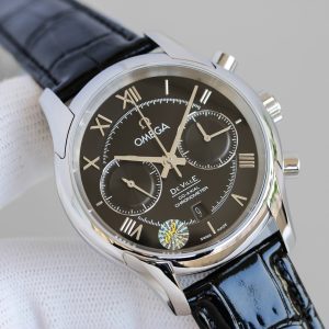 DE VILLE CO-AXIAL 42MM CHRONOGRAPH STEEL CASE