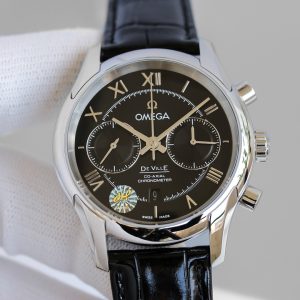 DE VILLE CO-AXIAL 42MM CHRONOGRAPH STEEL CASE