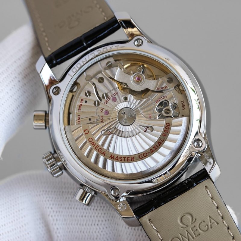 DE VILLE CO-AXIAL 42MM CHRONOGRAPH STEEL CASE