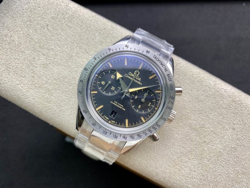13268766292903284_e2b399d7-0c21-4f49-9048-7a3e31b5cdfd SPEED MASTER 57 BROAD ARROW STEEL BLACK DIAL