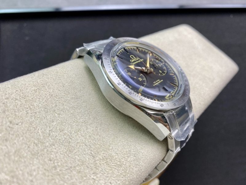 13268766294905260_03ad1b79-2dd4-4671-b20a-4c8f4137386f SPEED MASTER 57 BROAD ARROW STEEL BLACK DIAL