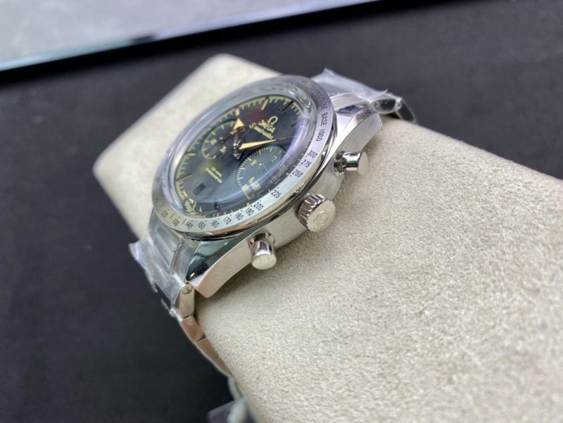 13268766295802219_2fb3e20b-5323-43c3-9265-659af50189be SPEED MASTER 57 BROAD ARROW STEEL BLACK DIAL