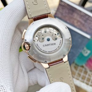 13268935757560456 BALLON BLEU DAY-DATE ANNUAL CALENDAR 42 LEATHER STRAP