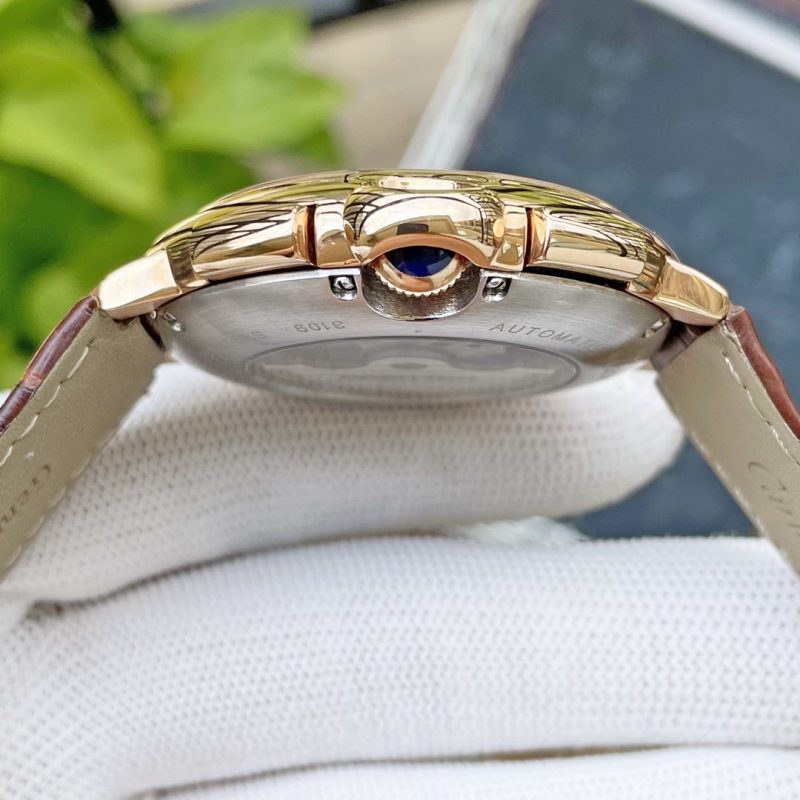 13268935759009157 BALLON BLEU DAY-DATE ANNUAL CALENDAR 42 LEATHER STRAP