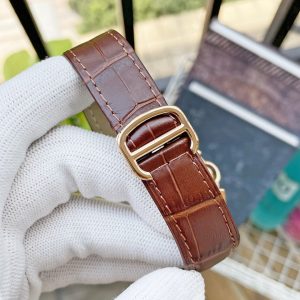 13268935760362101 BALLON BLEU DAY-DATE ANNUAL CALENDAR 42 LEATHER STRAP