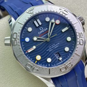 13269198081718592_bfce084e-6ea1-427d-8859-105264457362 SEAMASTER DIVER 300 STAINLESS STEEL BLUE DIAL RUBBER STRAP