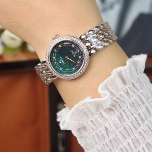 13269865871914975_d5ca44f9-6ee5-4a24-9824-59b782e42c8b DEVILLE LADYMATIC 29MM TWO TONE BLUE DIAL DIAMOND BEZEL