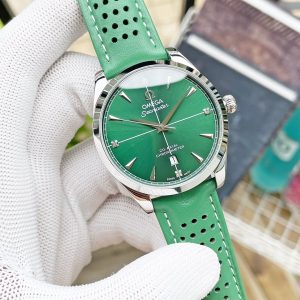 SEAMASTER AQUA TERRA CO-AXIAL BLUE DIAL LEATHER