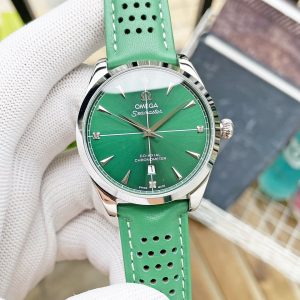 SEAMASTER AQUA TERRA CO-AXIAL BLUE DIAL LEATHER