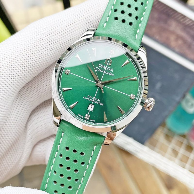 SEAMASTER AQUA TERRA CO-AXIAL BLUE DIAL LEATHER