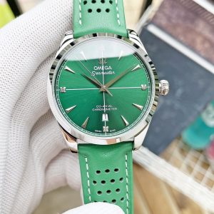 SEAMASTER AQUA TERRA CO-AXIAL BLUE DIAL LEATHER