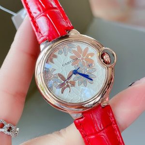 BALLON BLEU 33MM CUSTOM DIAL LEATHER STRAP