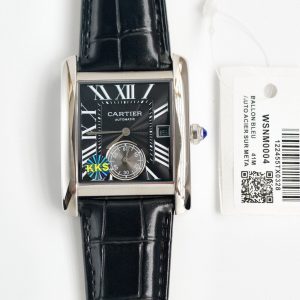 TANK MC SECOND TIME STEEL CASE LEATHER