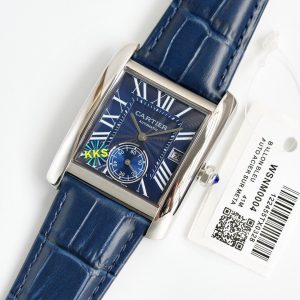 TANK MC SECOND TIME STEEL CASE LEATHER