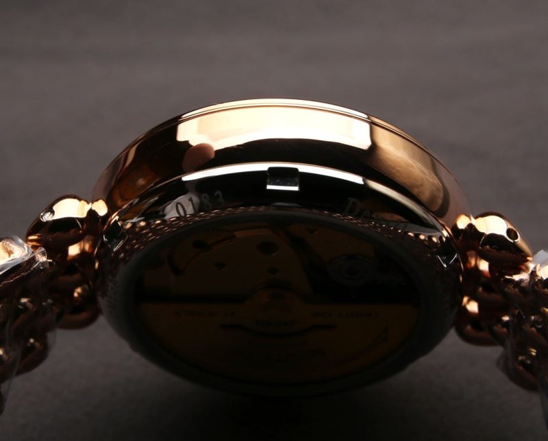 13271700736187178_b1265ee9-e27c-428b-bfbe-7f10f53021ab DEVILLE PRESTIGE 32MM ROSE GOLD DIAMOND BEZEL MOP DIAL