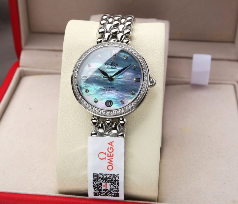 13271700828765334_a62c1138-c8e5-4b86-a7c1-e100acf51b91 DEVILLE PRESTIGE 32MM STEEL DIAMOND BEZEL BLUE MOP DIAL