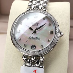 13271700855770425_52547ed5-1d15-4256-aa01-66494aefd1c4 DEVILLE PRESTIGE 32MM STEEL DIAMOND BEZEL MOP DIAL